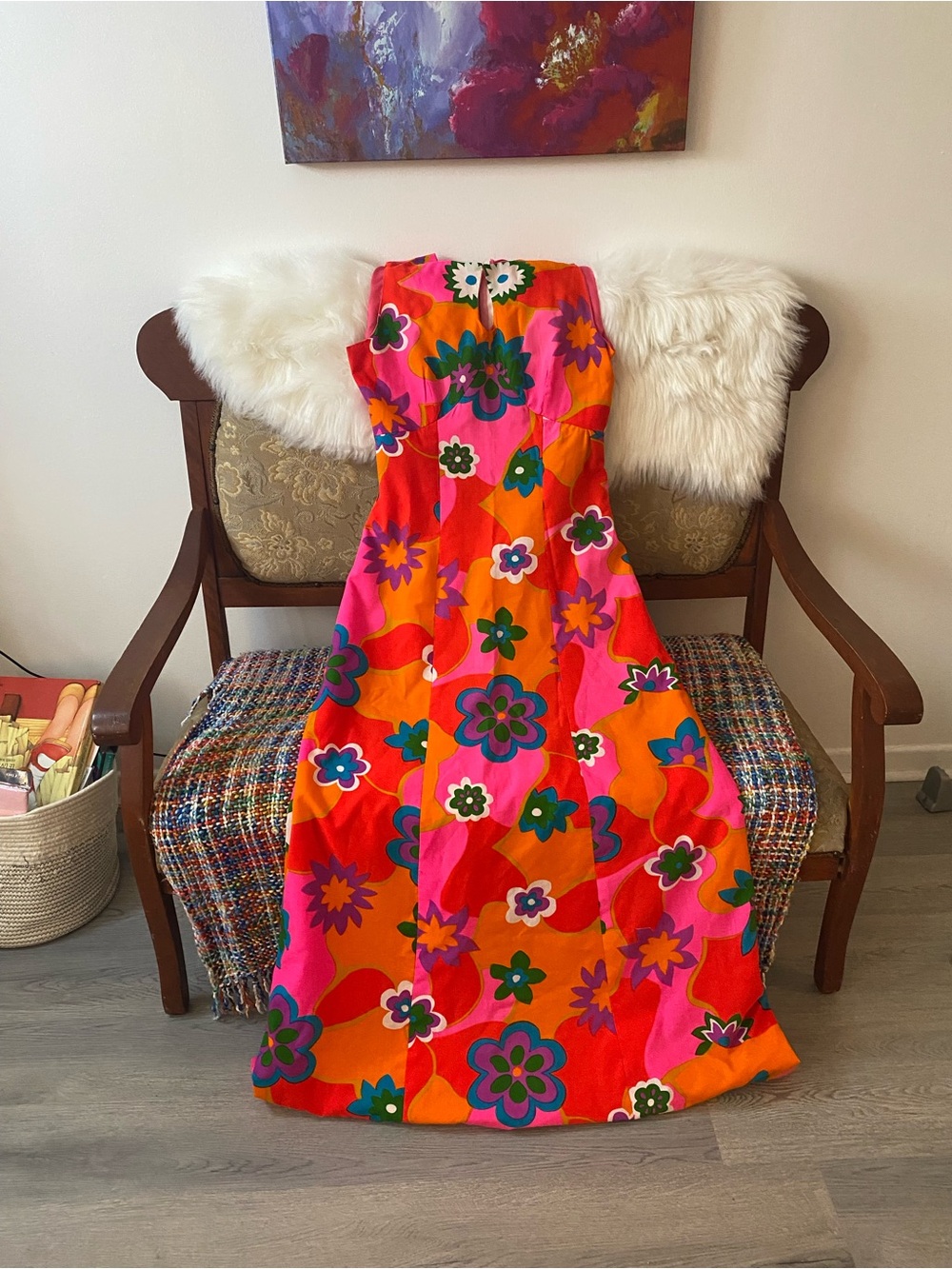 Vintage Floral Dress
